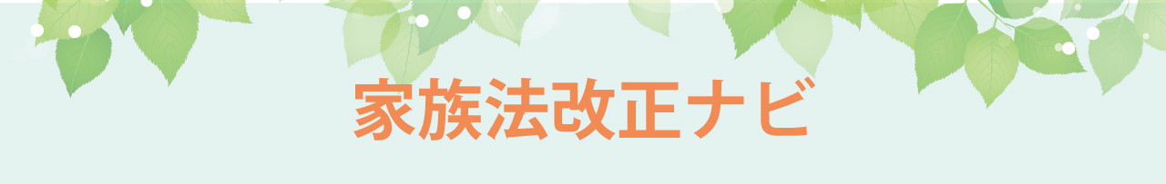 家族法改正ナビ